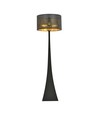 Estrella LP1 Sort/Guld gulvlampe - Ø45 cm, E27, 230V, uden lyskilde