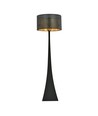 Estrella LP1 Sort/Guld gulvlampe - Ø45 cm, E27, 230V, uden lyskilde