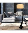 Estrella LP1 Rattan gulvlampe - Ø45 cm, E27, 230V, uden lyskilde