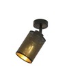 Bronx 1 Sort loftslampe - Ø10 cm, E14, 230V, uden lyskilde