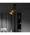 Bronx 1 Sort loftslampe - Ø10 cm, E14, 230V, uden lyskilde