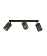 Bronx 3 Sort loftslampe - Ø10 cm, E14, 230V, uden lyskilde