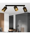 Bronx 3 Sort loftslampe - Ø10 cm, E14, 230V, uden lyskilde