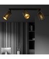 Bronx 3 Sort loftslampe - Ø10 cm, E14, 230V, uden lyskilde