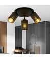 Bronx 3 Premium Sort loftslampe - Ø10 cm, E14, 230V, uden lyskilde