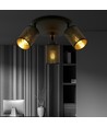 Bronx 3 Premium Sort loftslampe - Ø10 cm, E14, 230V, uden lyskilde