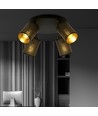 Bronx 4 Premium Sort loftslampe - Ø10 cm, E14, 230V, uden lyskilde