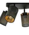 Bronx 4 Premium Sort loftslampe - Ø10 cm, E14, 230V, uden lyskilde