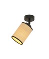 Yoga 1 Sort loftslampe - Ø10 cm, E14, 230V, uden lyskilde