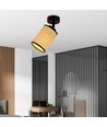 Yoga 1 Sort loftslampe - Ø10 cm, E14, 230V, uden lyskilde