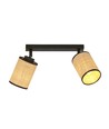 Yoga 2 Sort loftslampe - Ø10 cm, E14, 230V, uden lyskilde