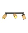 Yoga 3 Sort loftslampe - Ø10 cm, E14, 230V, uden lyskilde