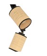 Yoga 3 Sort loftslampe - Ø10 cm, E14, 230V, uden lyskilde