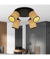 Yoga 4 Premium Sort loftslampe - Ø10 cm, E14, 230V, uden lyskilde