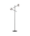 Linear LP2 Sort/Grafit gulvlampe - Ø14 cm, E14, 230V, uden lyskilde