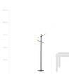Linear LP2 Sort/Opal gulvlampe - Ø15 cm, E14, 230V, uden lyskilde