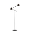 Linear LP2 Sort/Stribe gulvlampe - Ø14 cm, E14, 230V, uden lyskilde