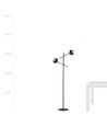 Linear LP2 Sort/Stribe gulvlampe - Ø14 cm, E14, 230V, uden lyskilde