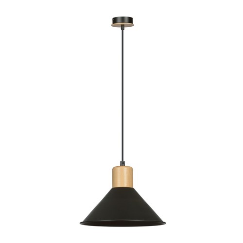 Rowen 1 Sort pendellampe - E27, 230V, uden lyskilde
