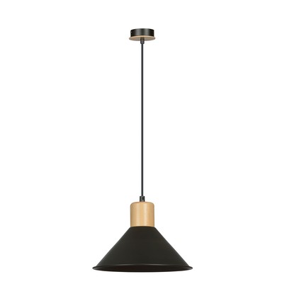 Rowen 1 Sort pendellampe - E27, 230V, uden lyskilde