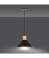 Rowen 1 Sort pendellampe - E27, 230V, uden lyskilde