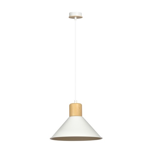 Rowen 1 Hvid pendellampe - E27, 230V, uden lyskilde