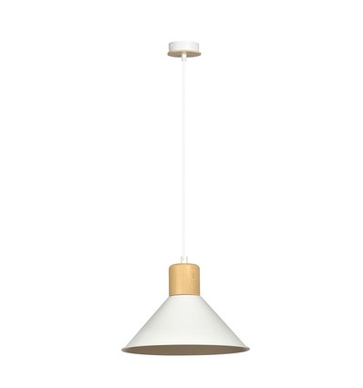 Rowen 1 Hvid pendellampe - E27, 230V, uden lyskilde