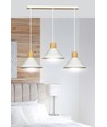 Rowen 3 Hvid pendellampe - E27, 230V, uden lyskilde