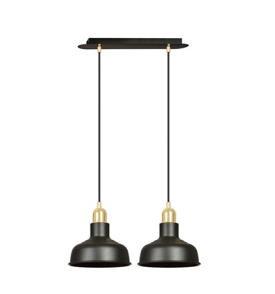 Ibor 2 Sort pendellampe - E27, 230V, uden lyskilde