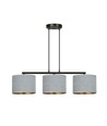 Hilde 3 Sort/Grå pendellampe - Ø20 cm, E27, 230V, uden lyskilde