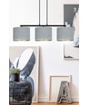 Hilde 3 Sort/Grå pendellampe - Ø20 cm, E27, 230V, uden lyskilde