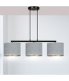 Hilde 3 Sort/Grå pendellampe - Ø20 cm, E27, 230V, uden lyskilde