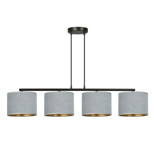 Hilde 4 Sort/Grå pendellampe - Ø20 cm, E27, 230V, uden lyskilde