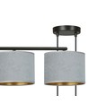 Hilde 4 Sort/Grå pendellampe - Ø20 cm, E27, 230V, uden lyskilde