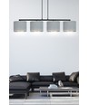 Hilde 4 Sort/Grå pendellampe - Ø20 cm, E27, 230V, uden lyskilde