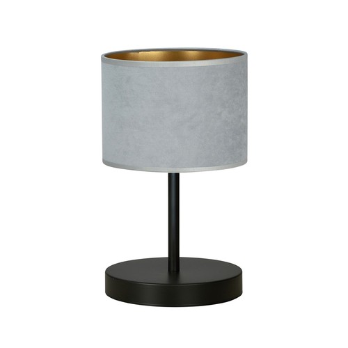 Hilde LN1 Sort/Grå bordlampe - Ø20 cm, E27, 230V, uden lyskilde