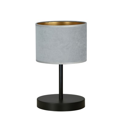 Hilde LN1 Sort/Grå bordlampe - Ø20 cm, E27, 230V, uden lyskilde