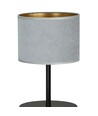 Hilde LN1 Sort/Grå bordlampe - Ø20 cm, E27, 230V, uden lyskilde