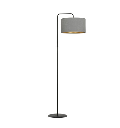 Hilde LP1 Sort/Grå gulvlampe - Ø35 cm, E27, 230V, uden lyskilde