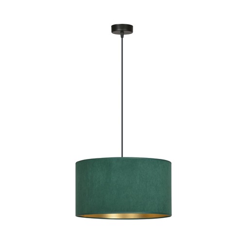 Hilde 1 Sort/Grøn pendellampe - Ø35 cm, E27, 230V, uden lyskilde