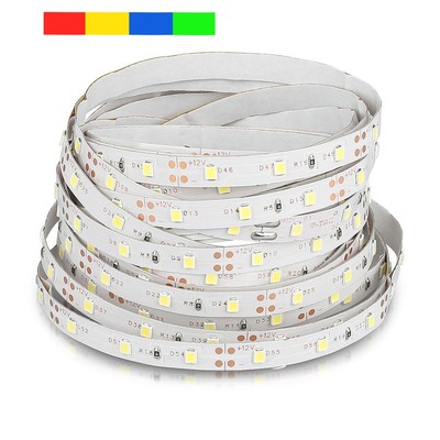 Se V-Tac 3,6W/m LED strip - 5m, 60 LED pr. meter, Farvet lys - Farve : Grøn hos LEDProff DK