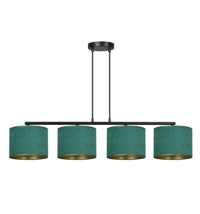 Hilde 4 Sort/Grøn pendellampe - Ø20 cm, E27, 230V, uden lyskilde