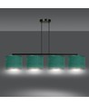Hilde 4 Sort/Grøn pendellampe - Ø20 cm, E27, 230V, uden lyskilde