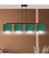Hilde 4 Sort/Grøn pendellampe - Ø20 cm, E27, 230V, uden lyskilde