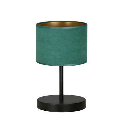 Hilde LN1 Sort/Grøn bordlampe - Ø20 cm, E27, 230V, uden lyskilde