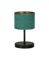 Hilde LN1 Sort/Grøn bordlampe - Ø20 cm, E27, 230V, uden lyskilde