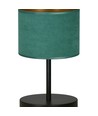 Hilde LN1 Sort/Grøn bordlampe - Ø20 cm, E27, 230V, uden lyskilde