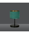 Hilde LN1 Sort/Grøn bordlampe - Ø20 cm, E27, 230V, uden lyskilde