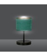 Hilde LN1 Sort/Grøn bordlampe - Ø20 cm, E27, 230V, uden lyskilde