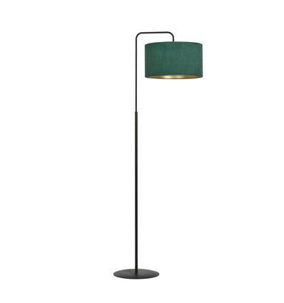 Hilde LP1 Sort/Grøn gulvlampe - Ø35 cm, E27, 230V, uden lyskilde